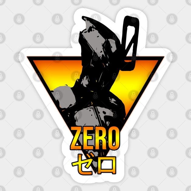 Retro Zero Sticker by Rickster07